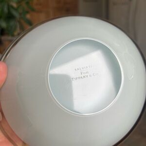 Tiffany and Co. glass bowl
